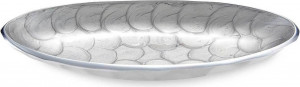 10565967 Julia Knight Блюдо овальное Julia Knight "Бриллиант" 23см (платиновое) Алюминий