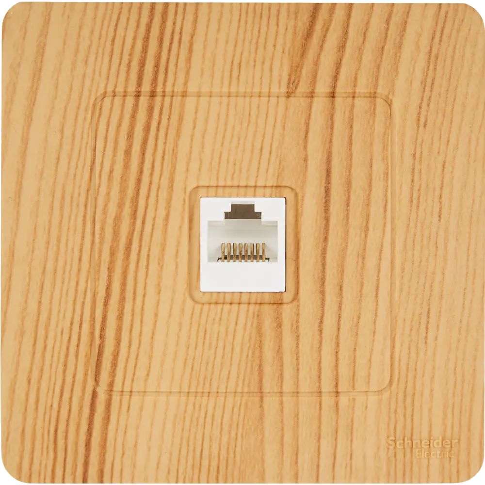 Розетка компьютерная SYSTEME ELECTRIC Blanca RJ45 Cat 5 цвет ясень 84500154 Серия отсутствует STLM-1104529