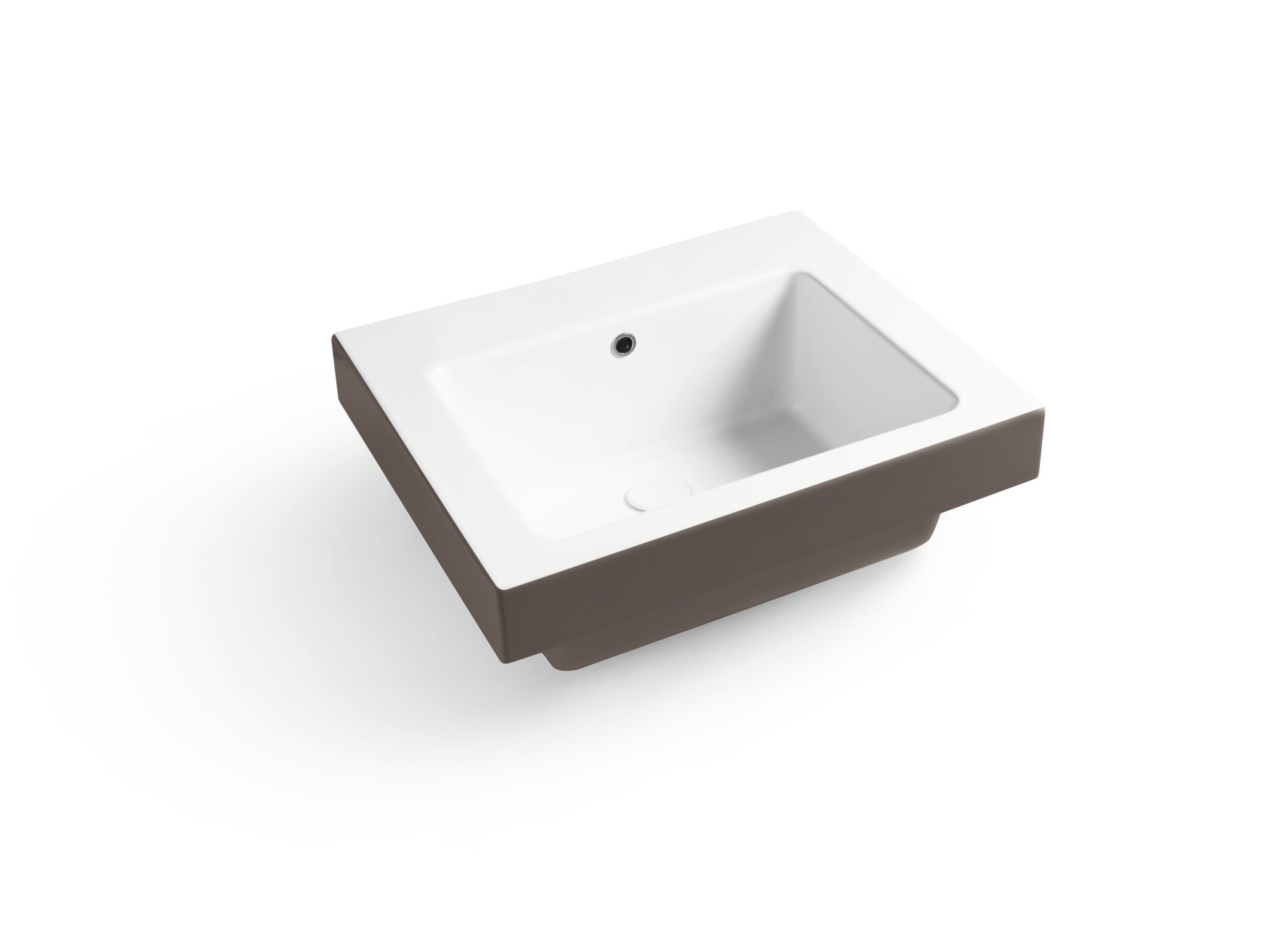 Прямоугольная керамическая раковина с переливом COLAVENE Alaqua ARCH-00153224 - Вид №3