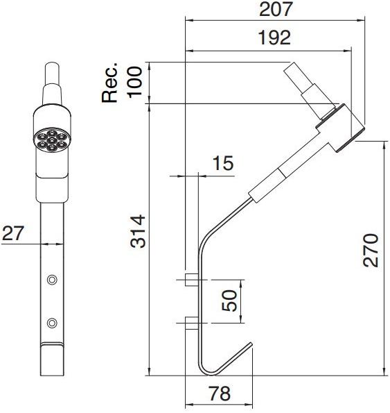 Rubinetterie Treemme Nanotech  5447_02  - Вид №2