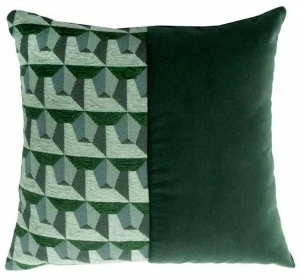 l'Opificio Подушка с квадратным рисунком из хлопка  473-19