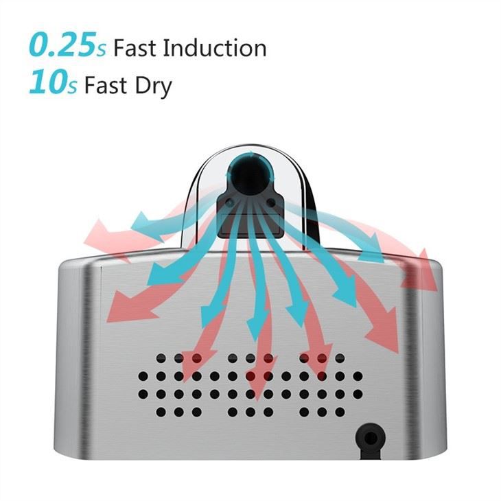 Сушилки для рук в ванной AIKE AK2830_625  - Вид №2