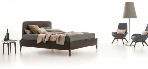 Ditre Italia Двуспальная кровать с мягким изголовьем