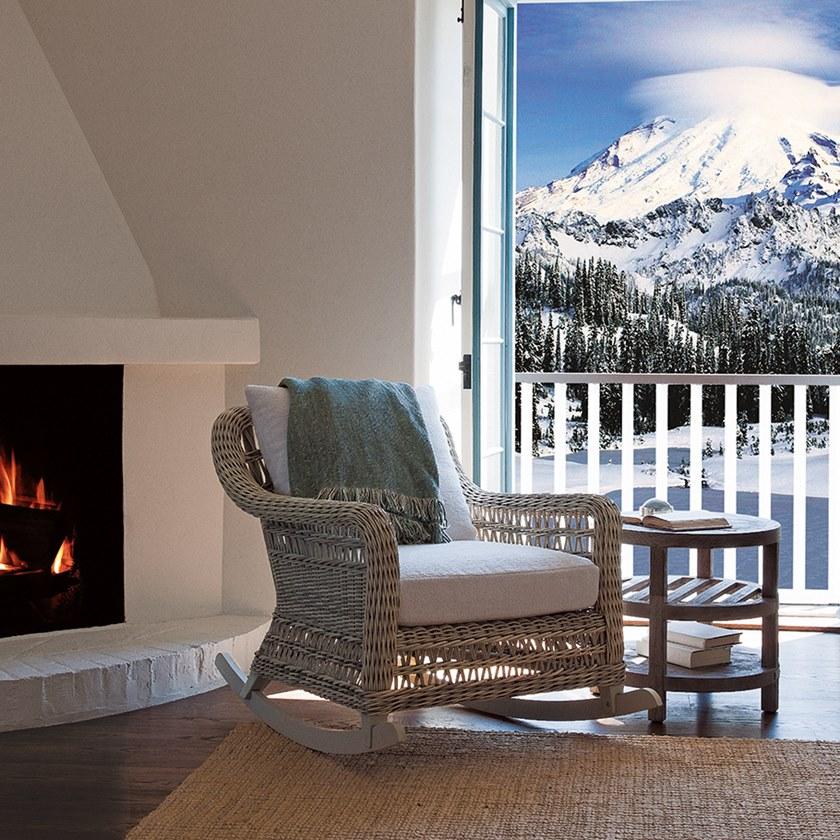 JANUS et Cie Круглый сервировочный стол из тика Arbor sun-id-1443178 - Вид №3