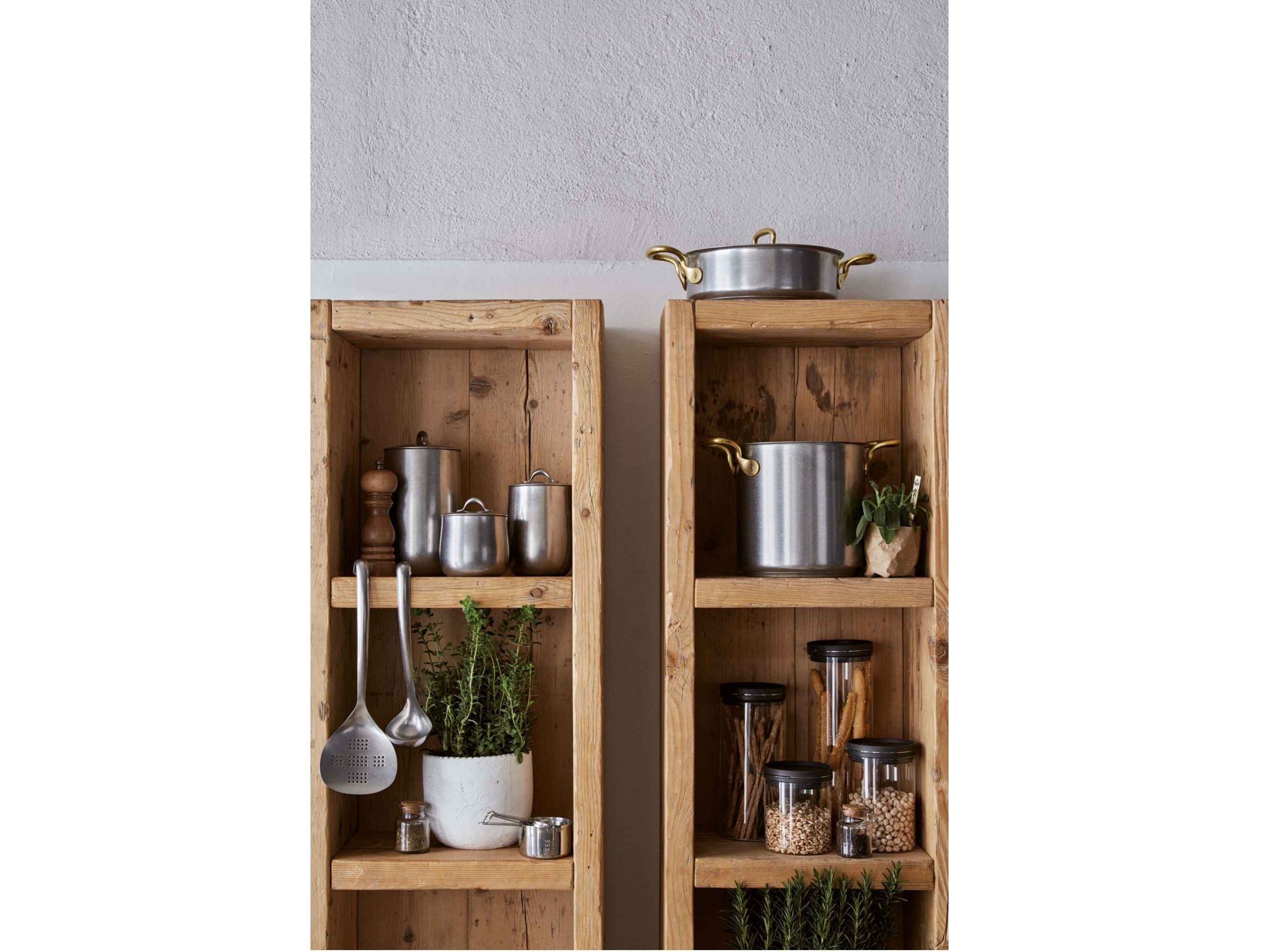 Кастрюля из нержавеющей стали с крышкой Sambonet 1965 Винтаж ARCH-00143986 - Вид №5