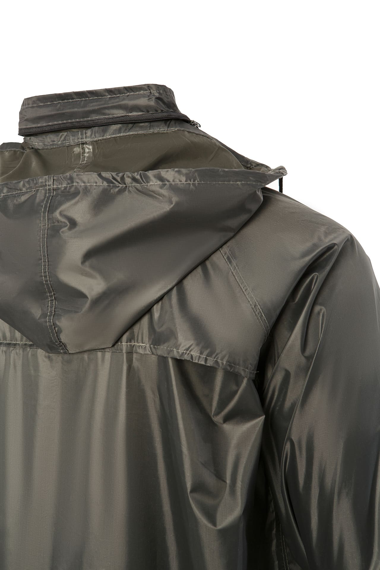 5041805 Плащ Альбатрос влагозащитный ЛАЙТ М серый  Непромокаемая спецодежда  размер XXXL  - Вид №2