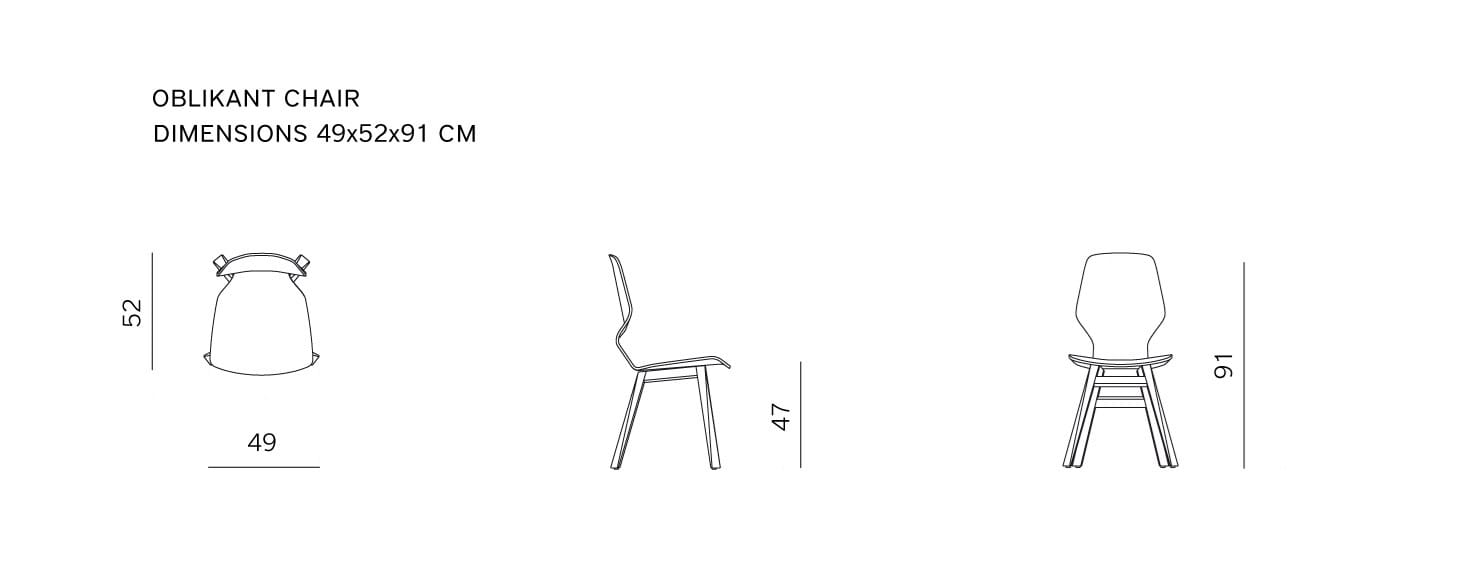 Фанерный стул prostoria Oblikant ARCH-00130902 - Вид №4