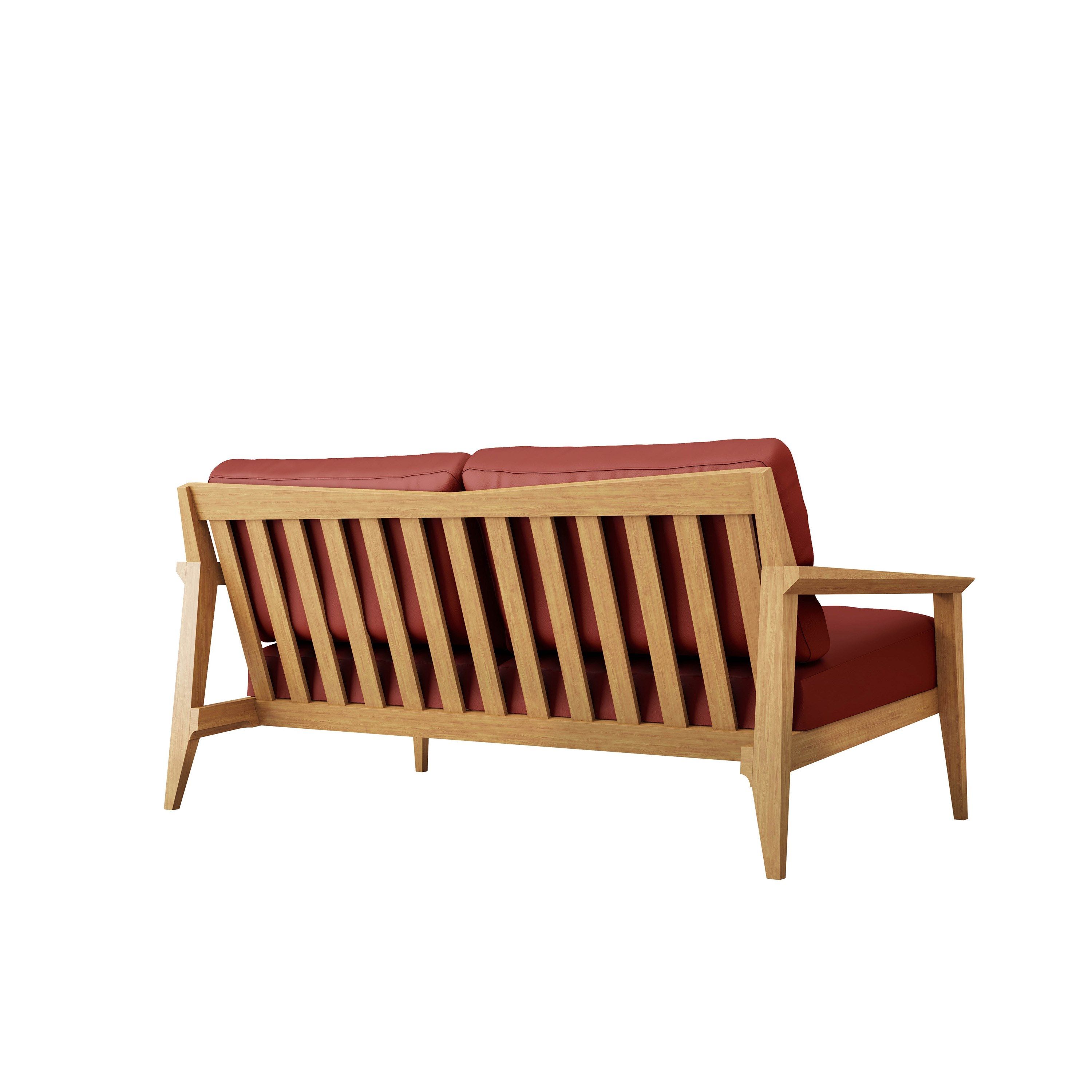 2-местный кожаный диван Case Stanley ARCH-00069193 - Вид №12