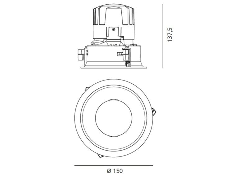 Алюминиевый круглый светодиодный прожектор Artemide Everything ARCH-00059767 - Вид №21