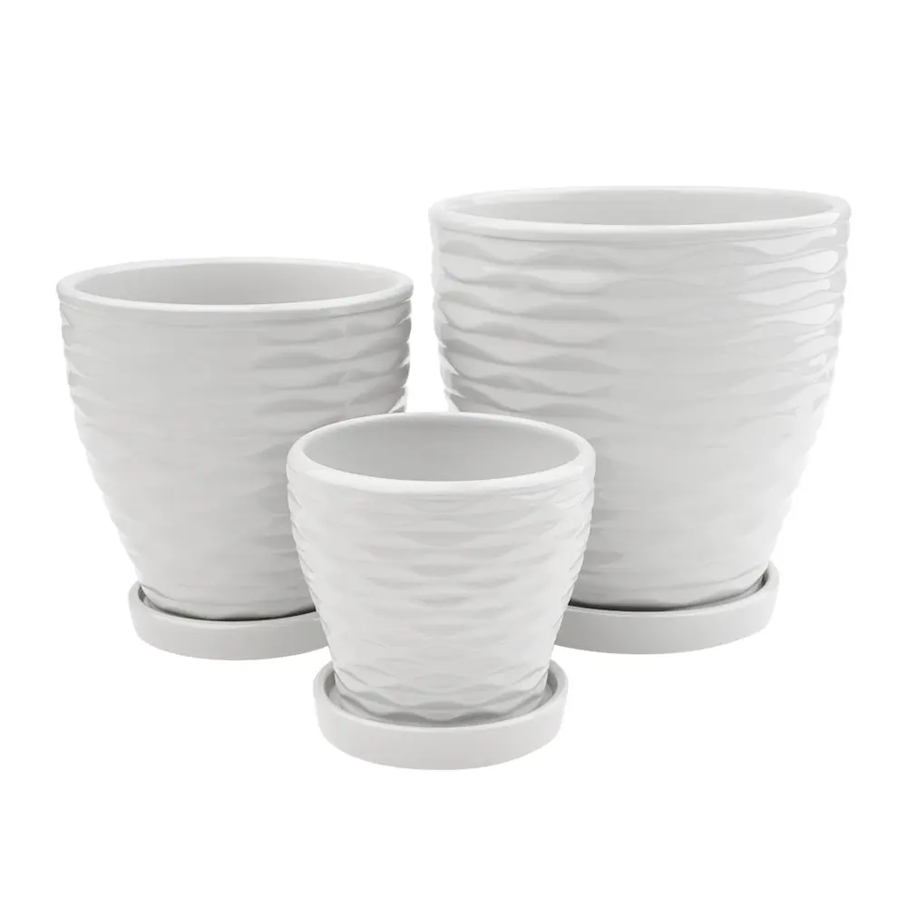 Santreyd Эллипс — керамический цветочный горшок с поддоном 89338009 Fdtc4 STLM-0964628 - Вид №3