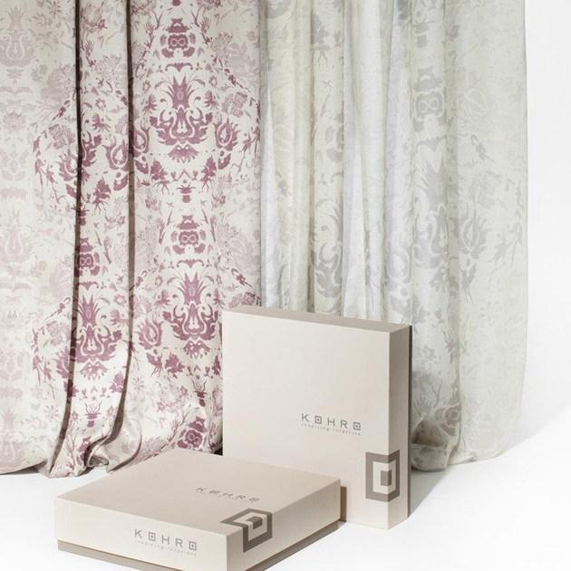 KOHRO Ткань с цветочными мотивами из льна и хлопка sun-id-1348974 - Вид №1