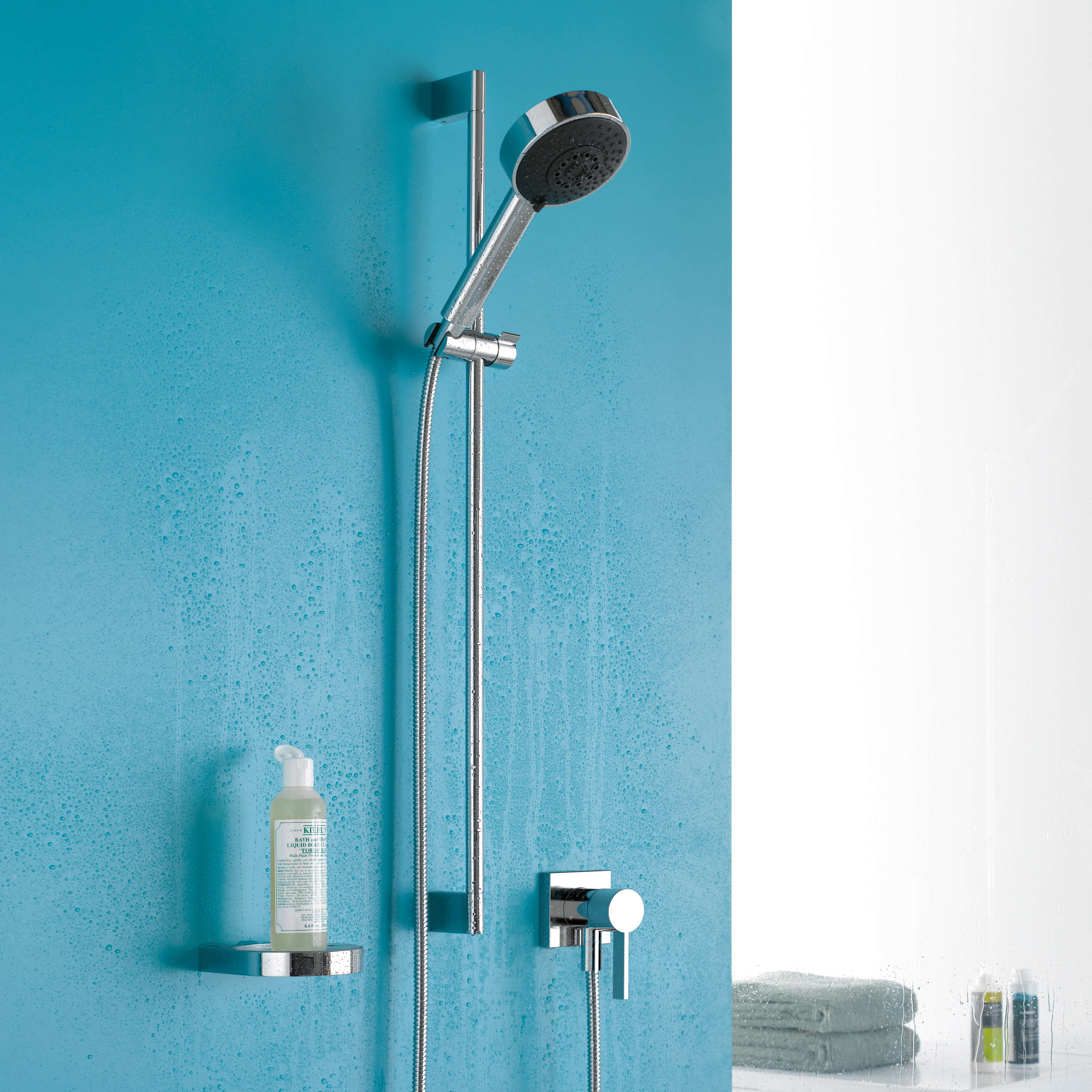 Смеситель однорычажный скрытого монтажа со встроенным душем с душевым набором без ручного душа - Platinum 36013970-08 DornBracht CL.1 - Вид №1