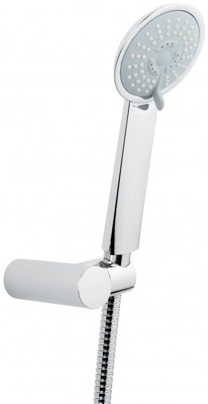 139CR Ручной душ 139: лейка, шланг, крепеж, цвет хром EMMEVI 
