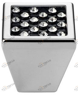 LINEA CALI' Ручка Zamak с кристаллами swarovski® Mesh black 203 pb