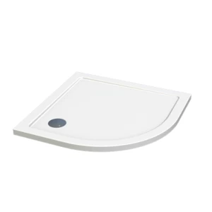 Поддон радиальный 900х900х40 из стеклокомпозита SMC Radomir A40 (с устройством слива)