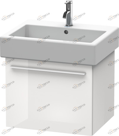 XL604408585 X-Large Тумбочка подвесная Белый глянцевый лак Duravit