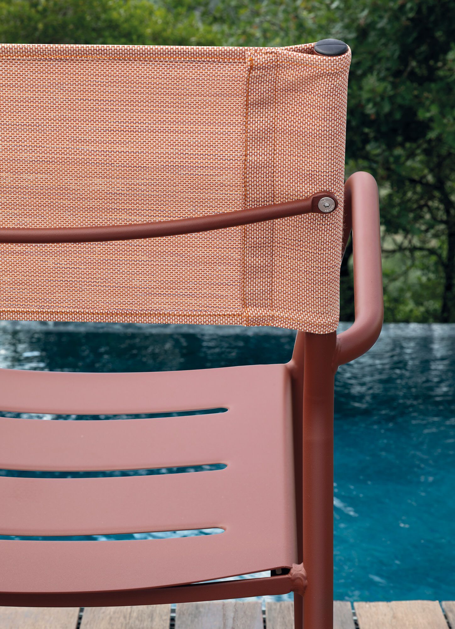 Металлический садовый стул с подлокотниками Vermobil Вера ARCH-00139038 - Вид №11