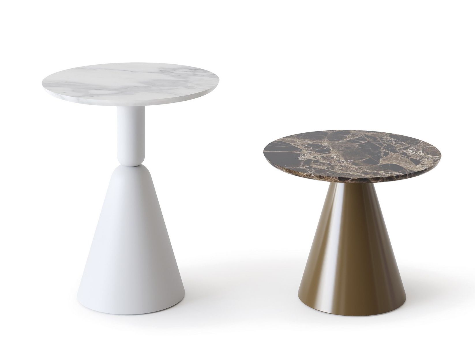 Круглый мраморный журнальный столик SANCAL ARCH-00028217