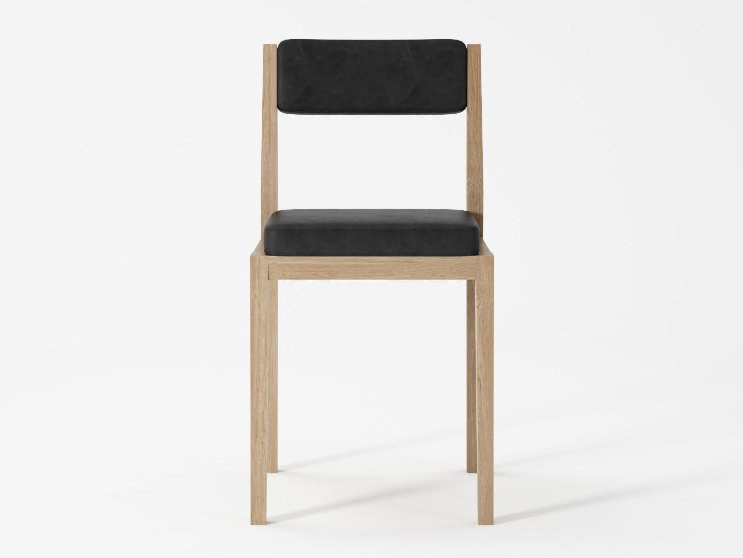 Мягкий стул для ресторана из массива дерева KARPENTER Nouveau Bistro ARCH-00008818 - Вид №3