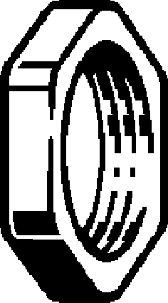 Viega Шестигранная гайка 1911 (134945) 134 945 - Вид №1