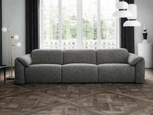 Felis 3-х местный тканевый диван с подголовником Softliving