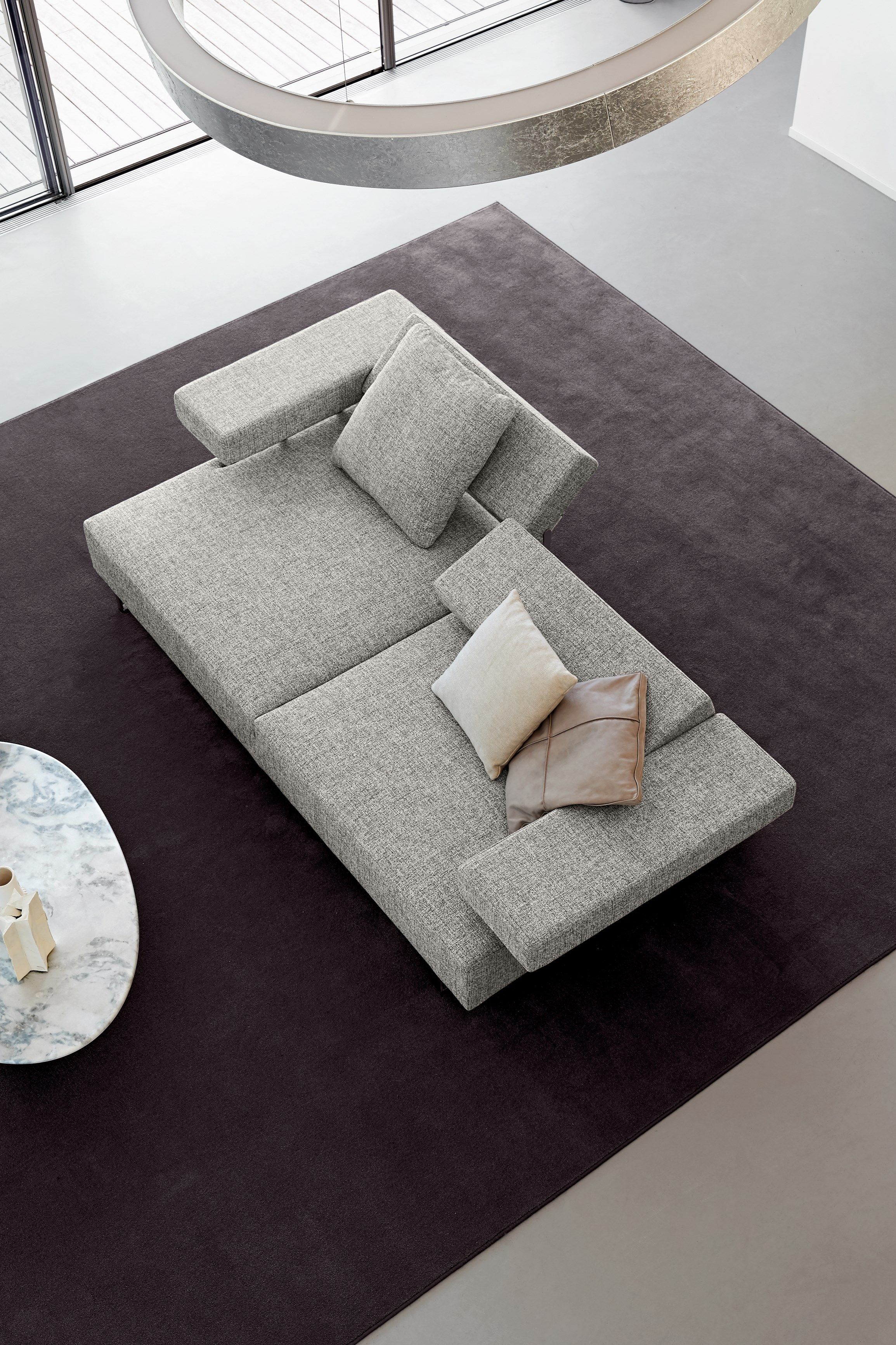 Секционный диван из ткани Arketipo ARCH-00144959 - Вид №4