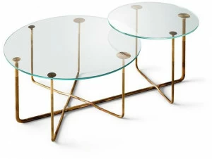 Gallotti&Radice Журнальный столик из двойного кристалла