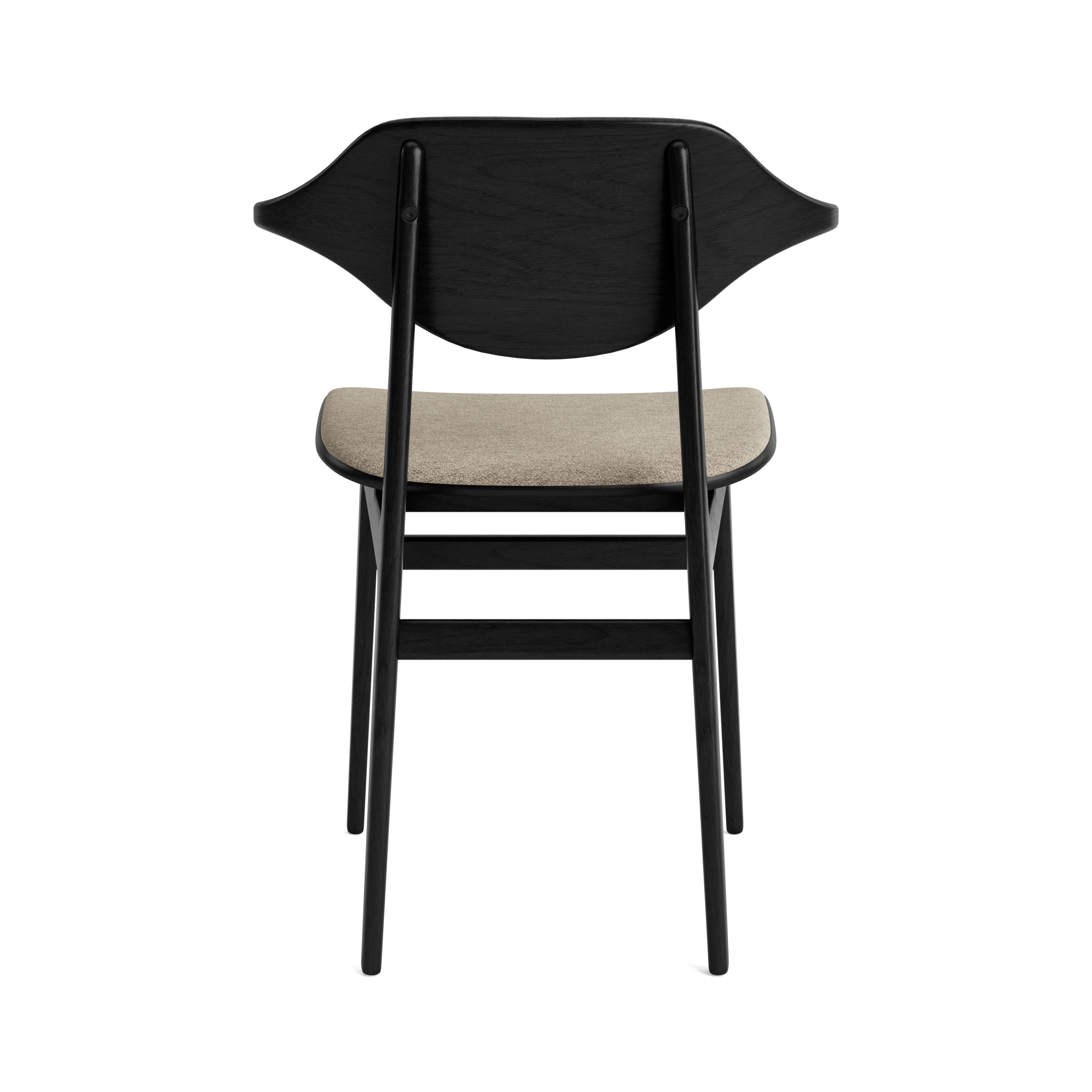 Дубовый стул со встроенной подушкой из ткани NORR11 Bufala ARCH-00030381 - Вид №1