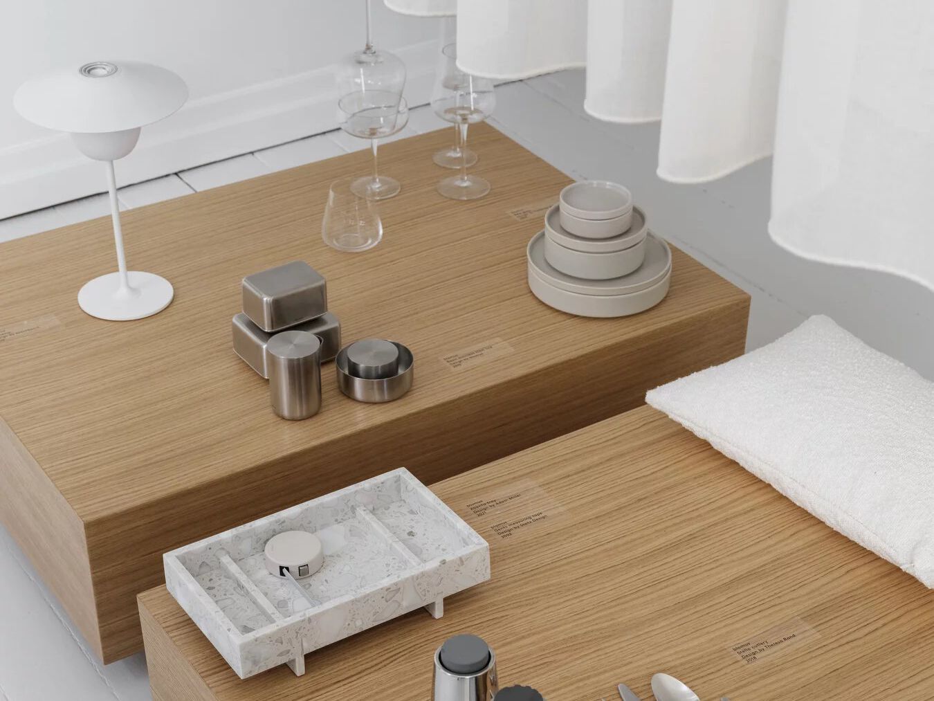 Прямоугольный журнальный столик из дуба blomus Goba ARCH-00037345 - Вид №6