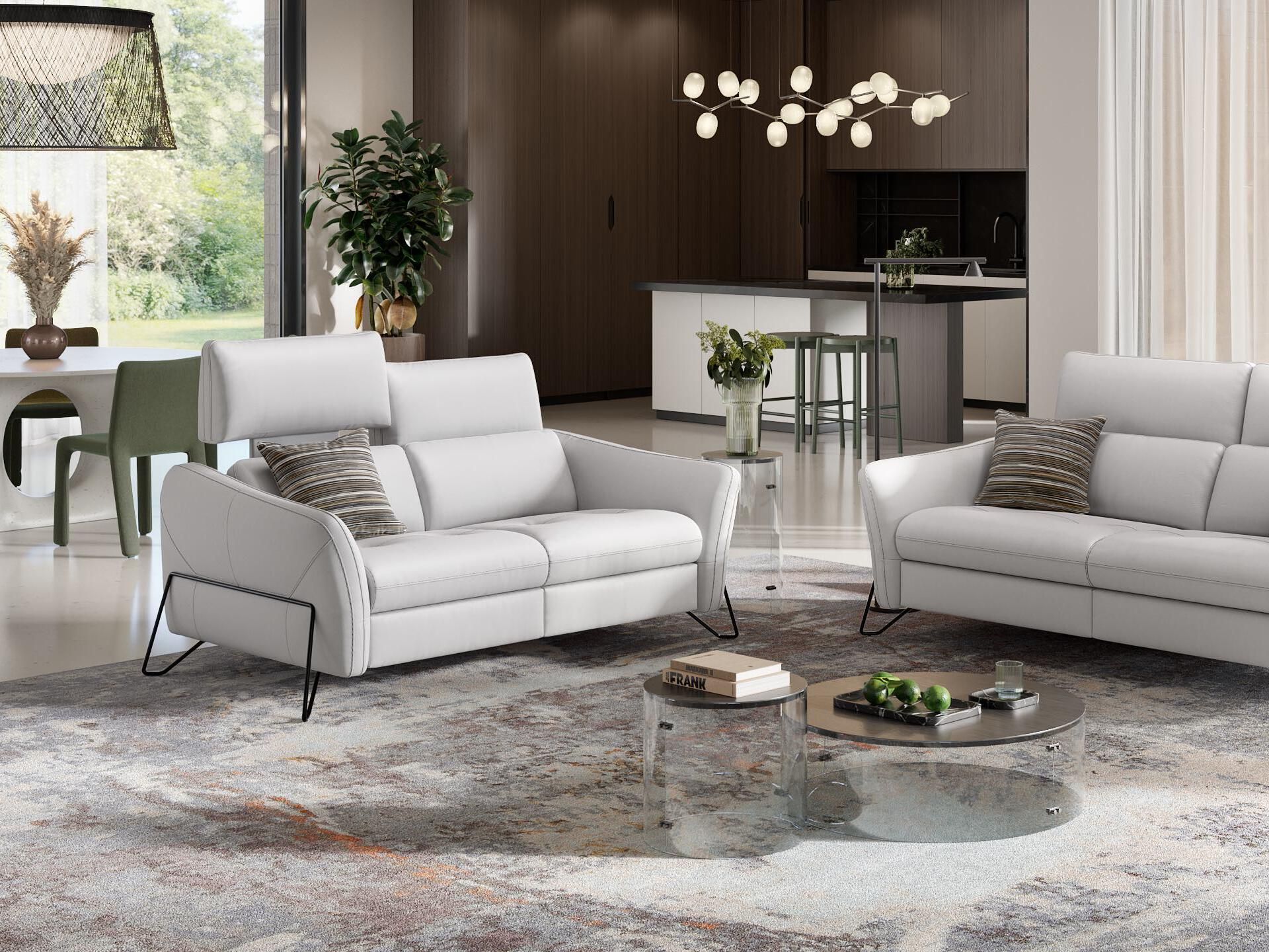 2-местный кожаный диван Sofanella Linares ARCH-00065585 - Вид №4