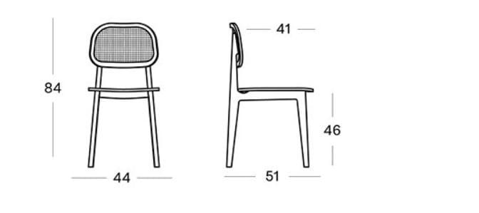 Дубовый стул с мягким сиденьем Vincent sheppard Titus ARCH-00058913 - Вид №9