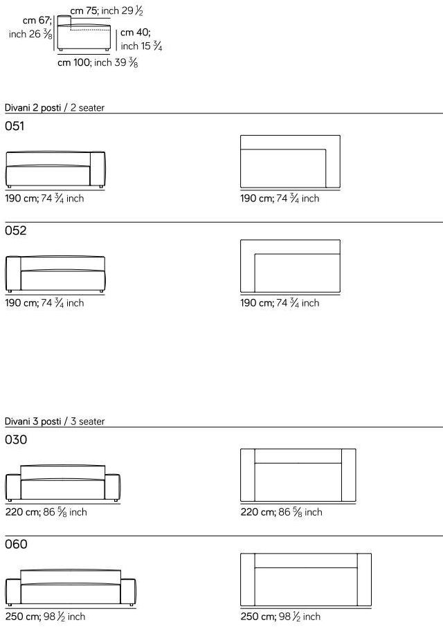AMURA Модульный угловой диван Davis 338+052+005+023+012 - Вид №4