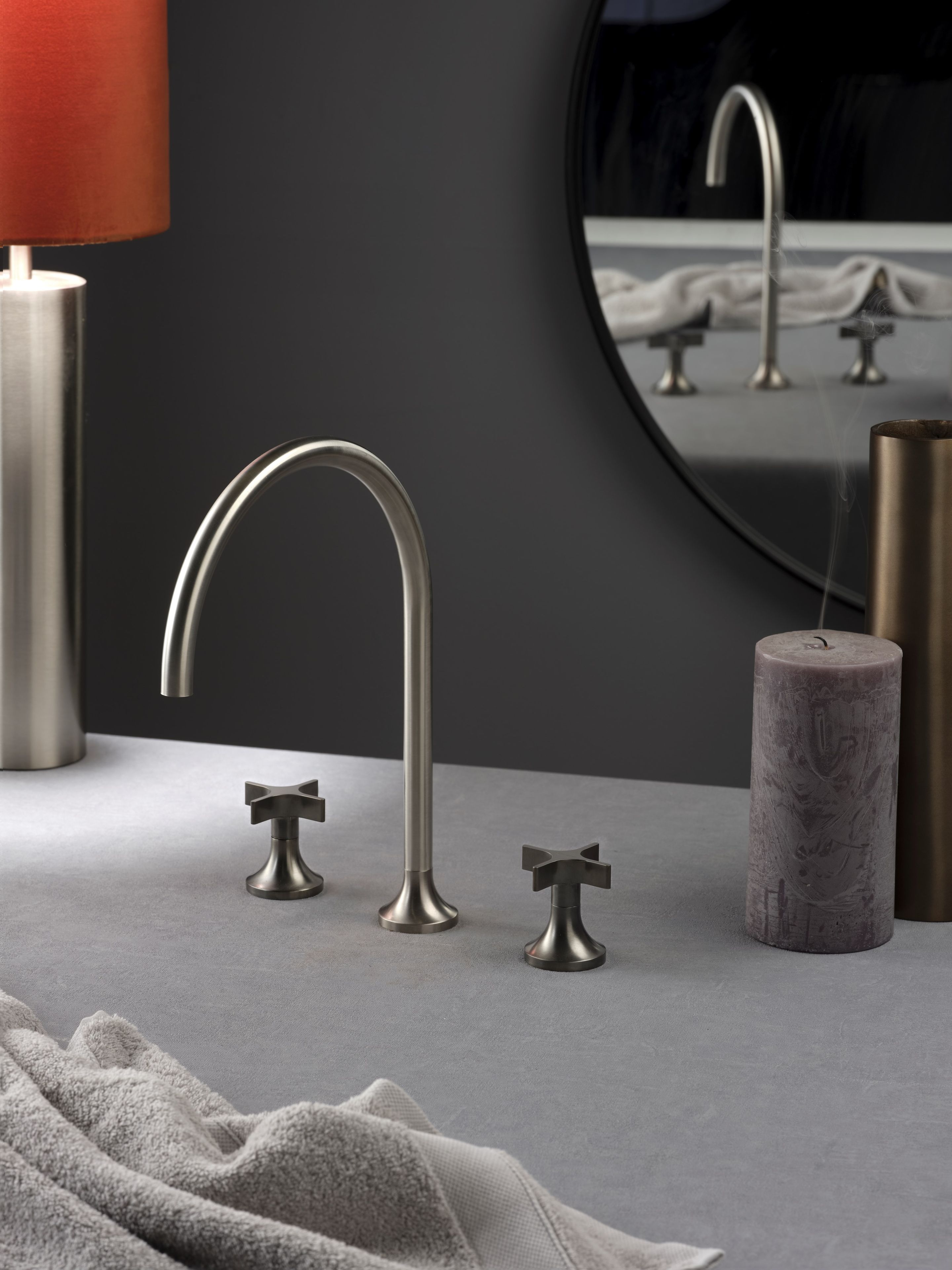 Смеситель для раковины с 3 отверстиями Ritmonio Diametro35 Cross ARCH-00073607 - Вид №2