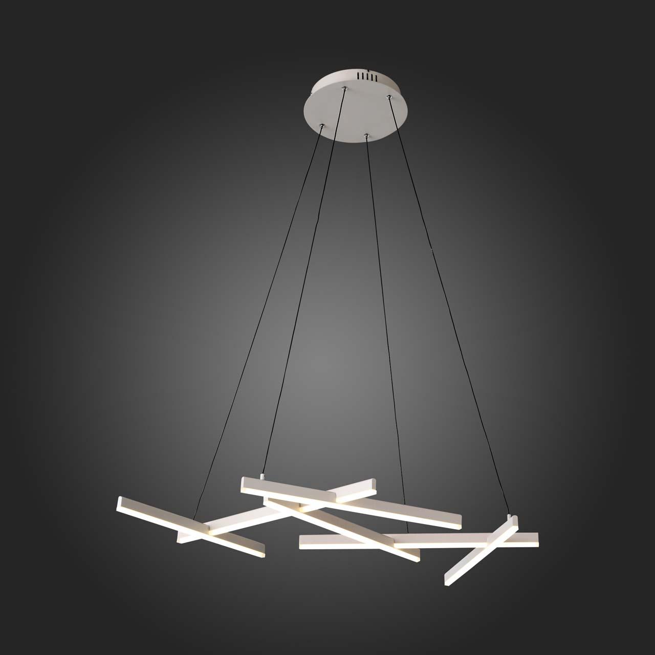 Подвесной светильник белый ST Luce Basoni SL394.513.06 ST LUCE ДИЗАЙНЕРСКИЕ, BASONI 00-3890098 Белый  - Вид №3