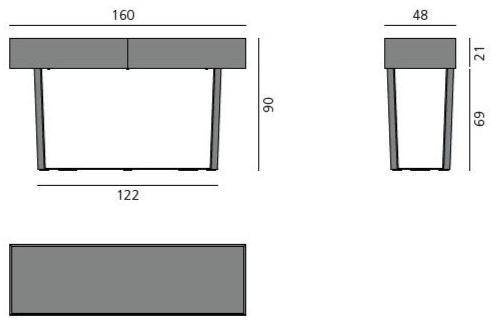 more Консоль из дерева и стекла с ящиками Pero sun-id-1403955 - Вид №5