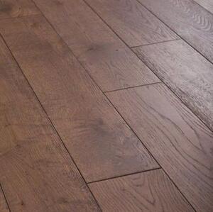 Массивная доска Deker Корица Дуб с брашью (Текстурированная) 300-1200х120 мм.