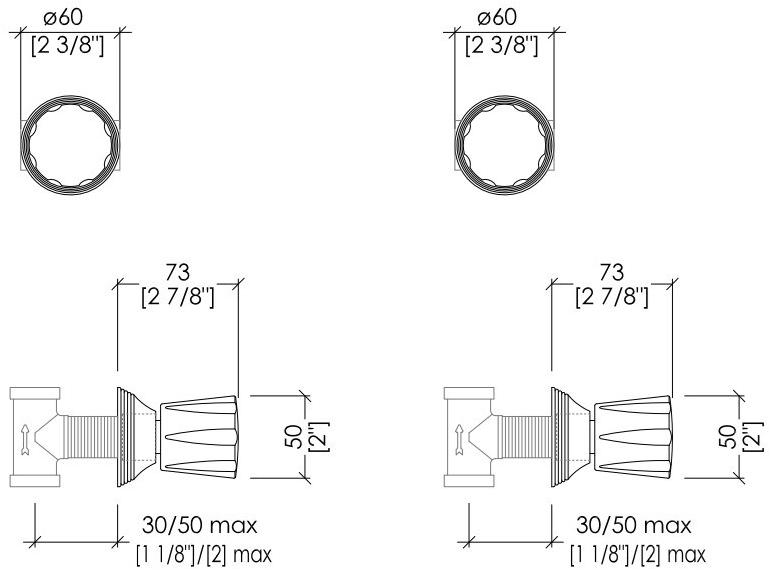 Devon&Devon Смеситель для раковины настенный Black morris Ddmrbl366cr - Вид №1
