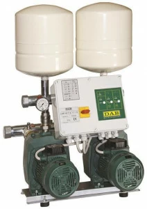 Dab Pumps Подъемная установка с 2-мя самовсасывающими струйными насосами