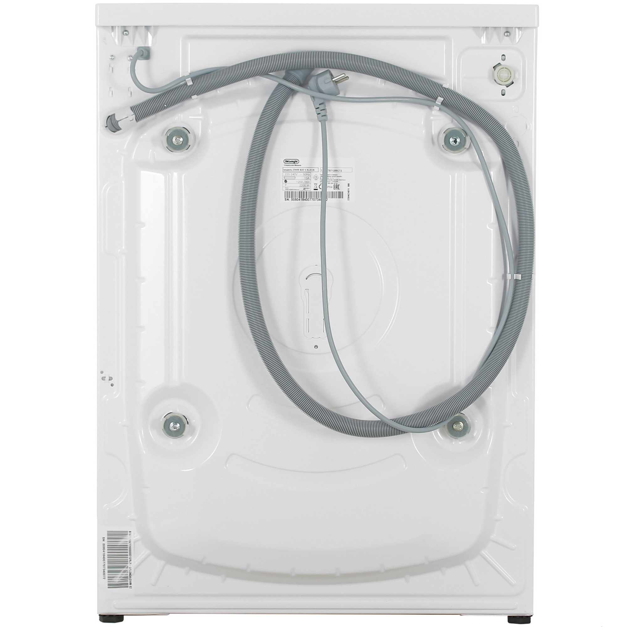 9067474 Стиральная машина Delonghi DWM 825 V ALICIA белый STDN-0001613 - Вид №9