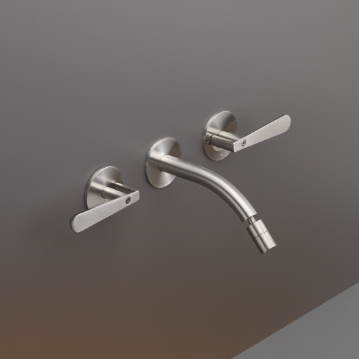 Настенный двойную ручку смеситель с регулируемым носиком L. 170 мм  LTZ04 CEADESIGN  - Вид №1