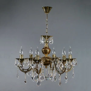 Подвесная люстра Ambiente Benisa 8818/6 PB New Leaf AMBIENTE ДИЗАЙНЕРСКИЕ, BENISA 182168 Бронза