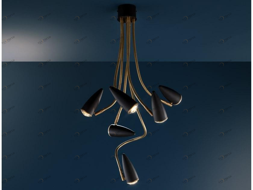 Catellani & Smith Регулируемый светодиодный подвесной светильник Oggetti senza tempo sun-id-1500848