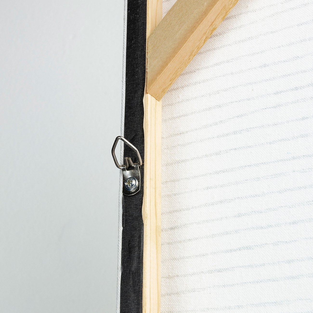 Картина на холсте 50х50 см белая Prism от La Forma LA FORMA PRISM 343073 Белый;серый;черный  - Вид №2