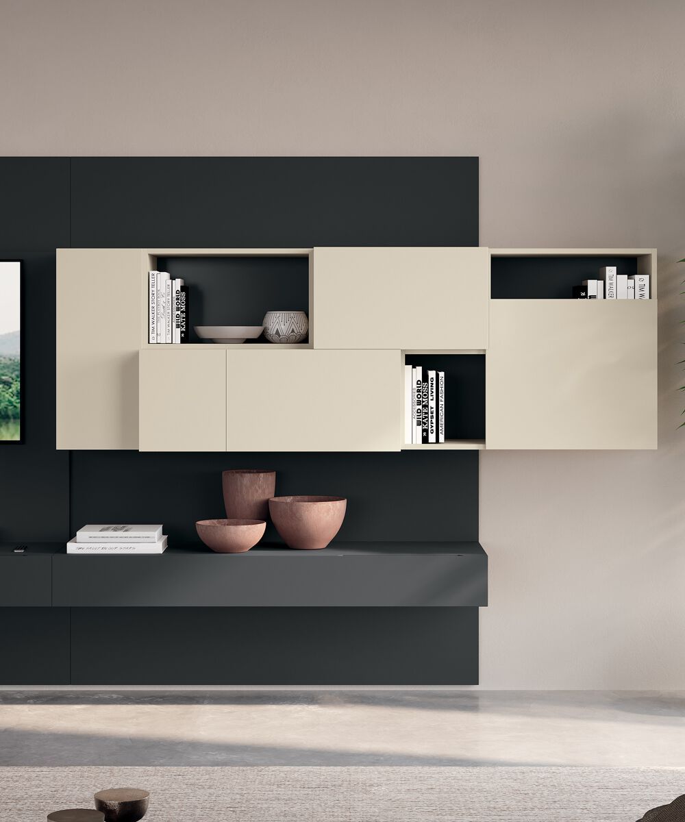 Деревянная секционная оборудованная стена Febal Casa DICIOTTO ARCH-00042839 - Вид №7