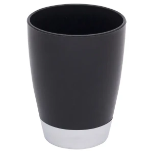 Стакан для зубных щёток настольный Vidage «Альма» пластик цвет чёрный