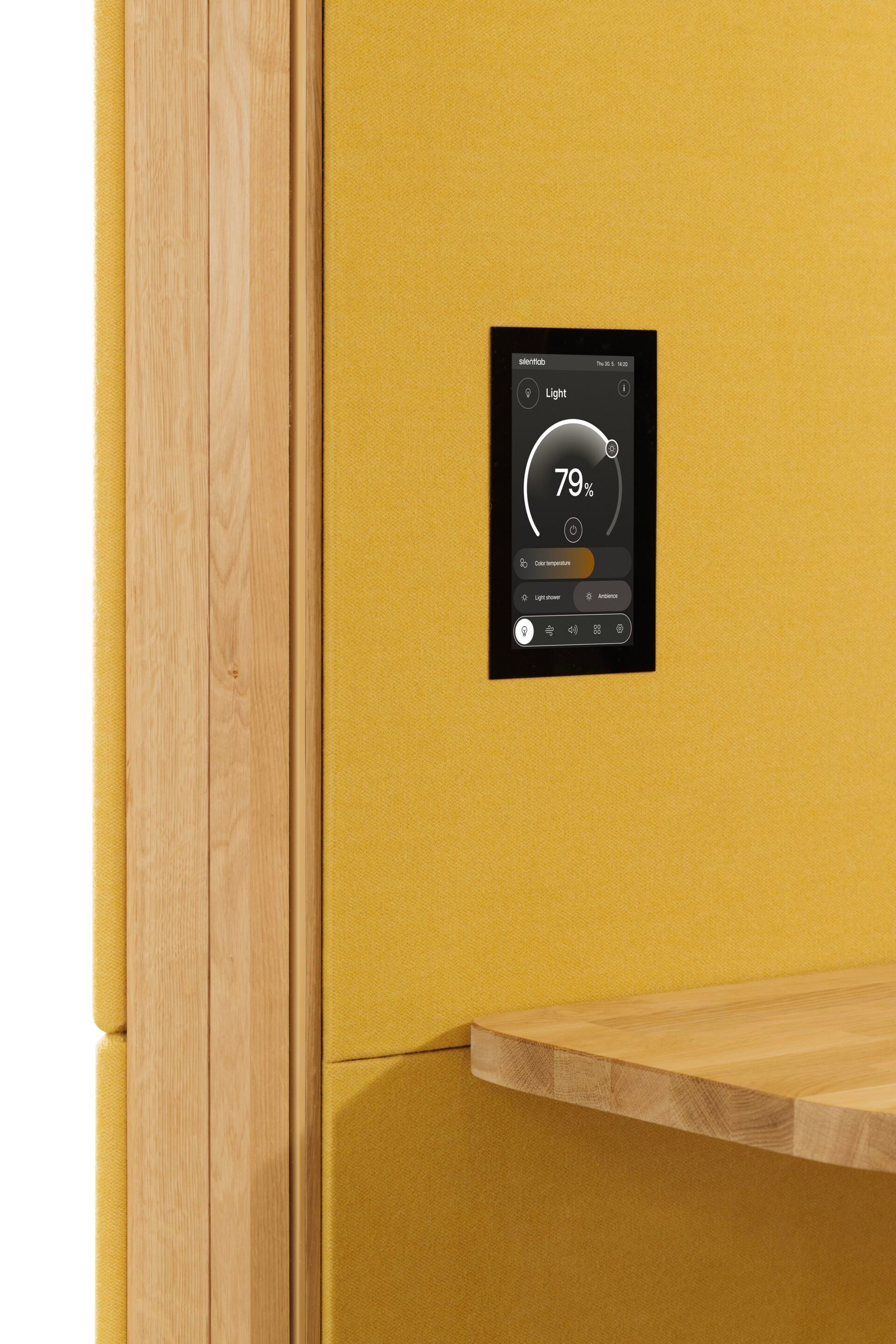 Одноместная акустическая офисная кабина со встроенным освещением SilentLab GEN4 ARCH-00099163 - Вид №4