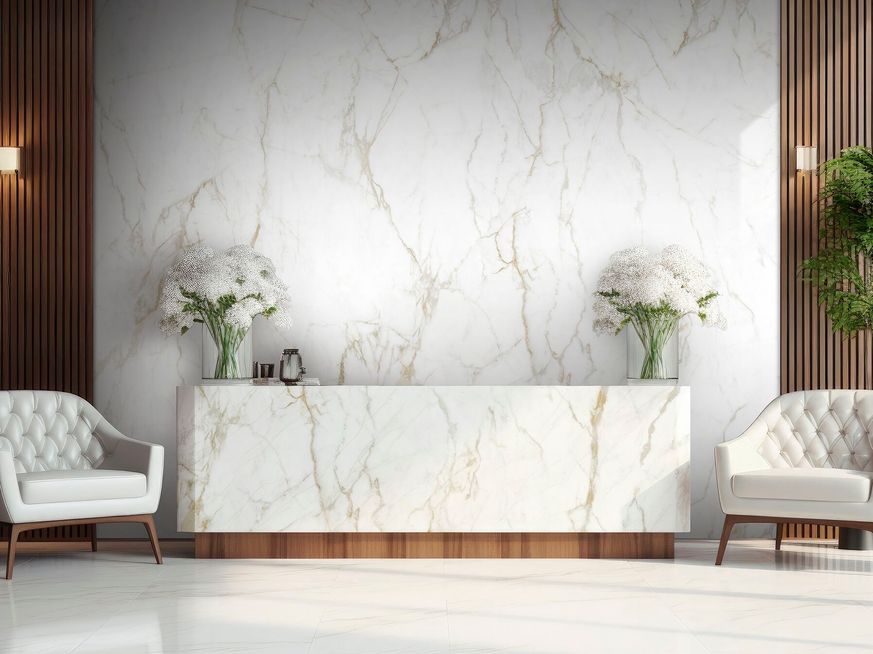 Обои с мраморным эффектом MILLE997 NaturalMood ARCH-00120330