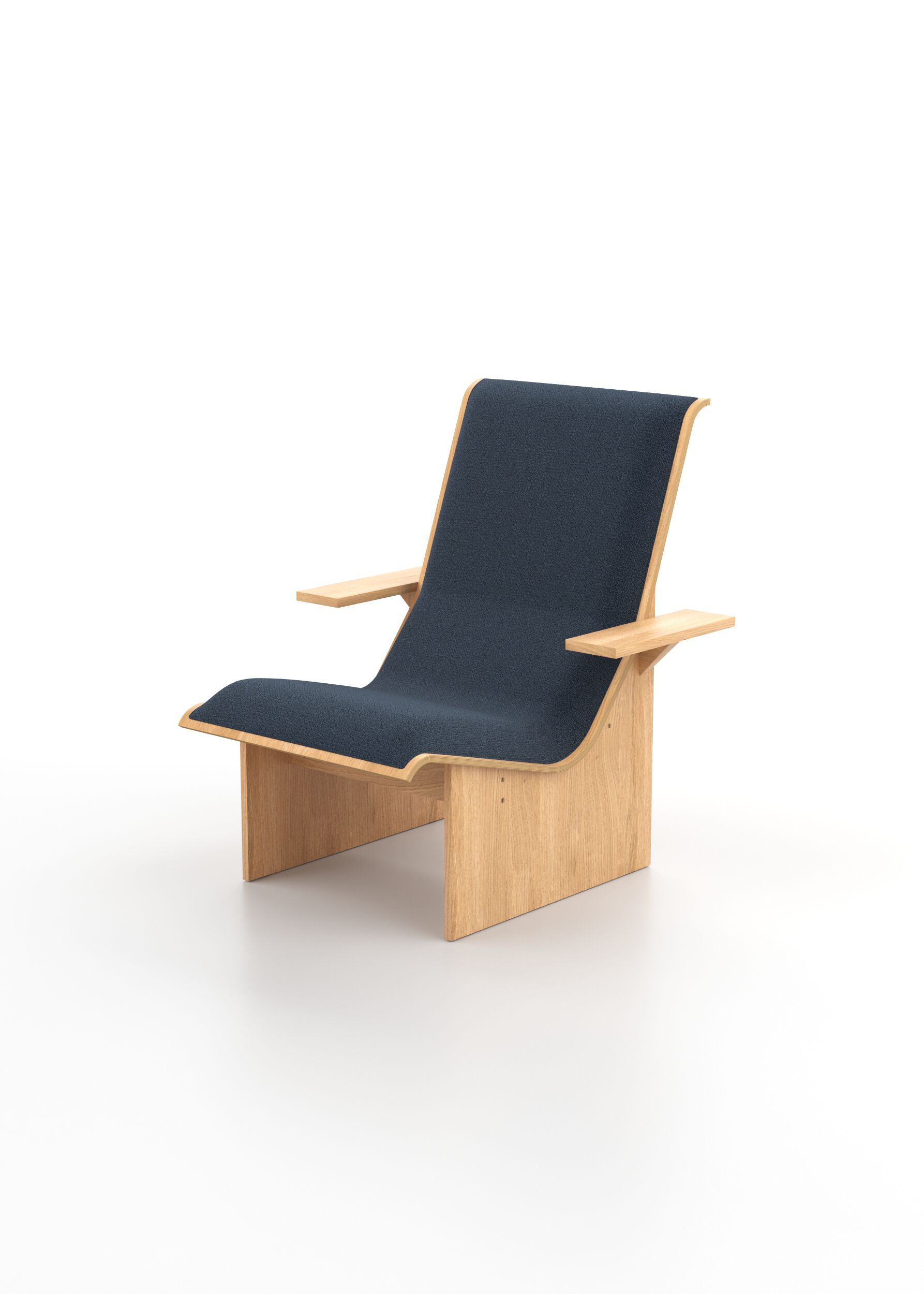 Деревянное кресло с подлокотниками Omelette Editions PORTA ARCH-00152453 - Вид №9