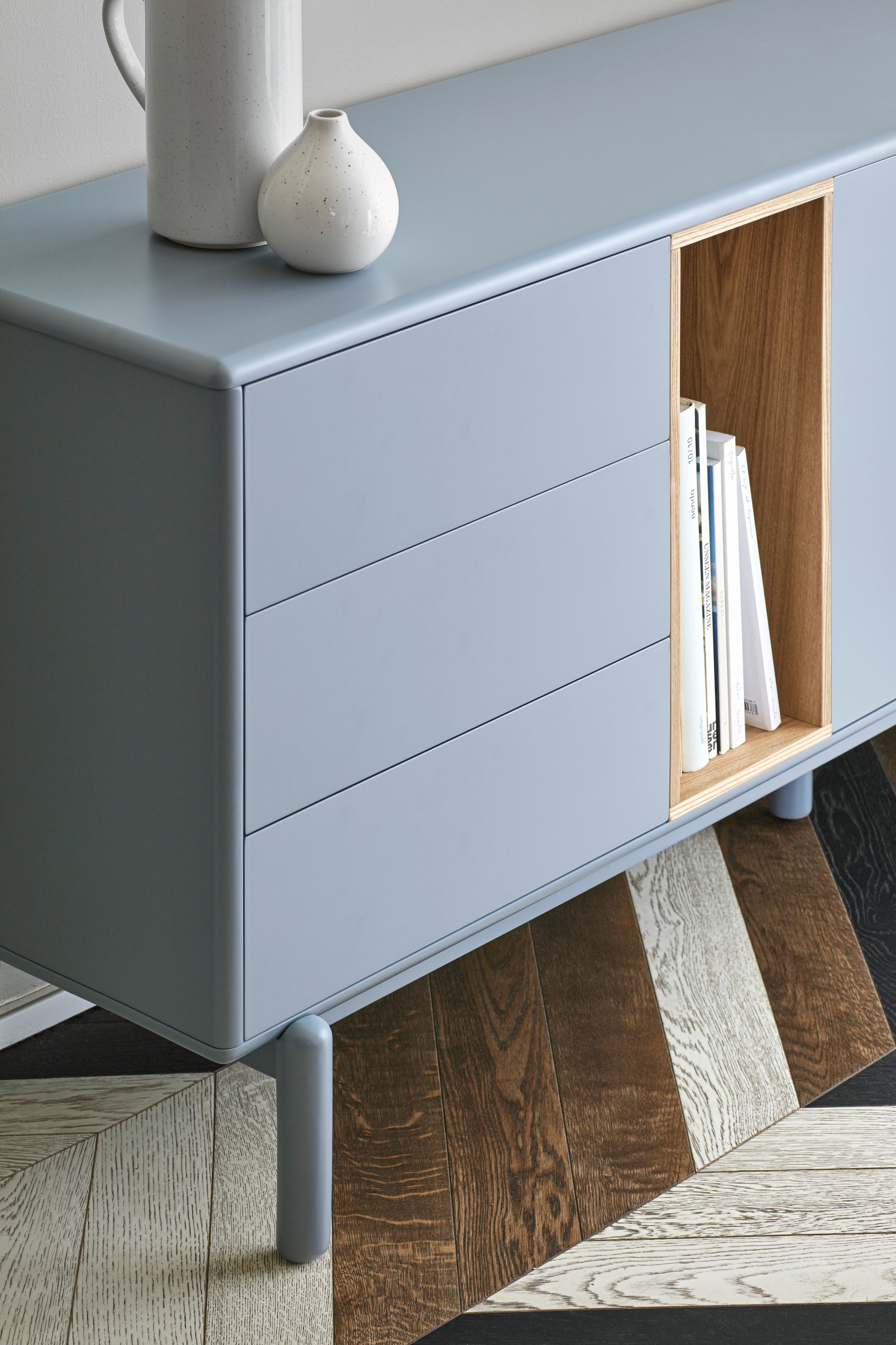 Шкаф из МДФ с распашными дверцами и ящиками TEULAT Corvo ARCH-00138554 - Вид №34