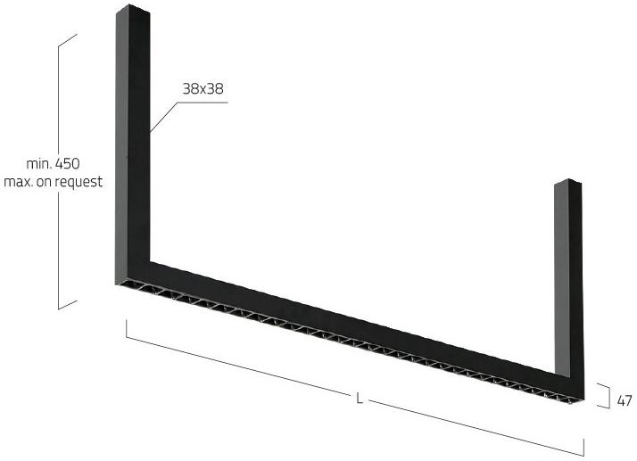 Lightnet Алюминиевый светодиодный потолочный светильник Matric sun-id-1427792 - Вид №1